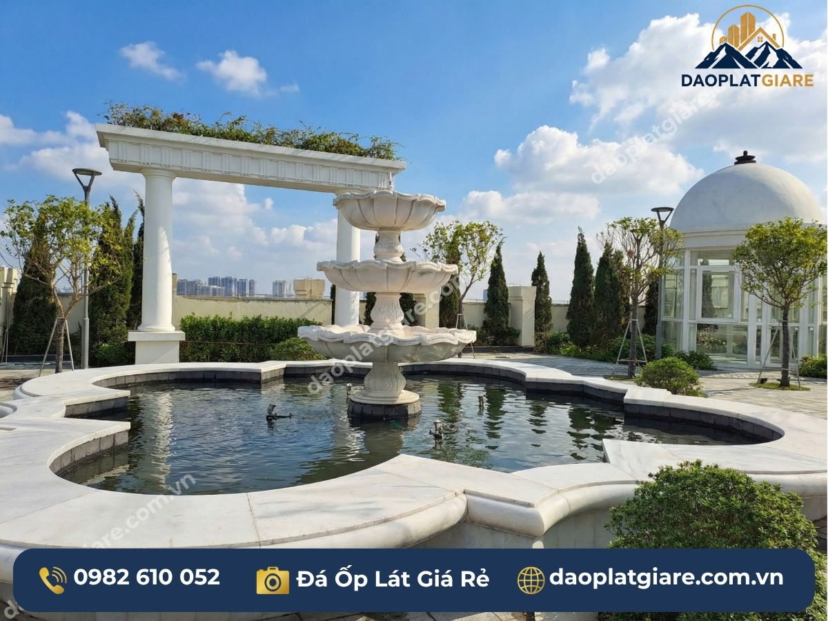 đồ mỹ nghệ đá marble trắng Yên Bái